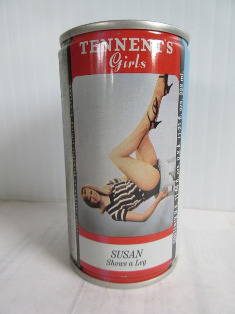 Tennent's Lager - Susan - Shows a Leg