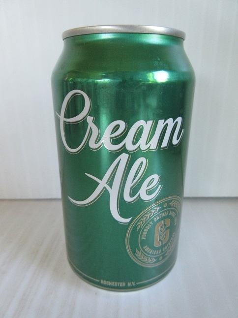 Genesee Cream Ale - script letters