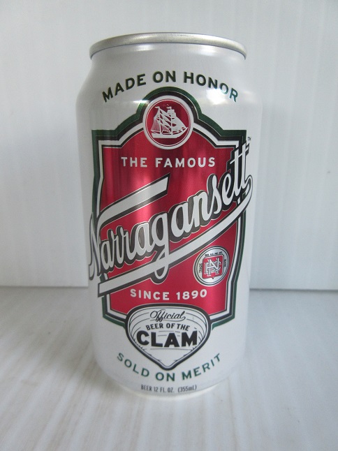 Narragansett - 'Official Beer of the Clam' - Click Image to Close