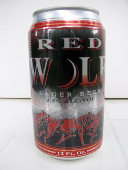 Red Wolf Lager Beer - Click Image to Close