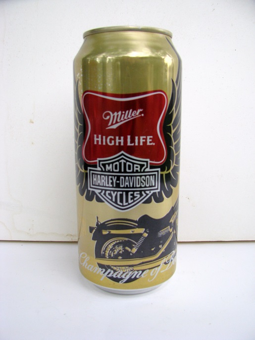 Miller High Life - Harley-Davidson - 2013 Street Bob - 16oz - Click Image to Close