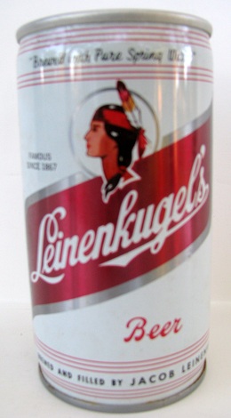 Leinenkugel's - crimped - white - T/O - Click Image to Close