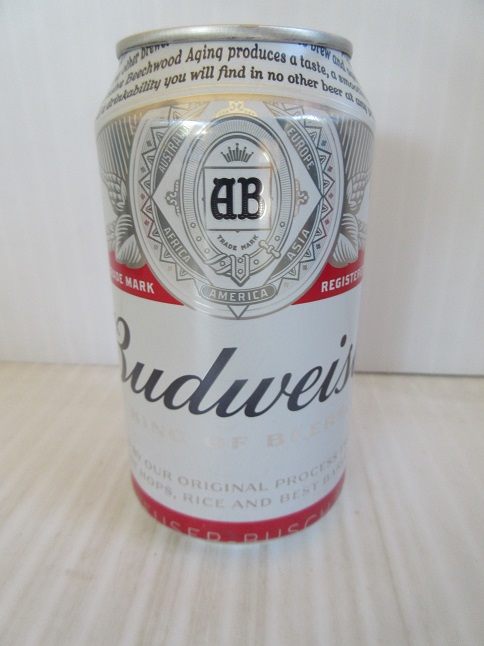 Budweiser - script - 12oz