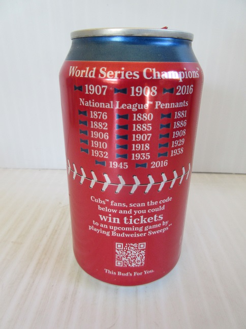 Budweiser - Chicago Cubs - World Series Champions - T/O