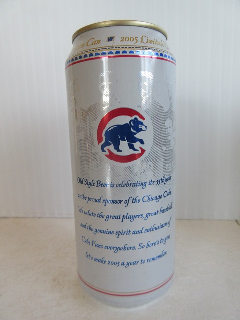 Old Style - Chicago Cubs - 2005 Limited Edition - 16oz
