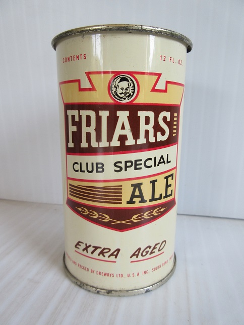 Friar's Club Special Ale - no top / rolled lip