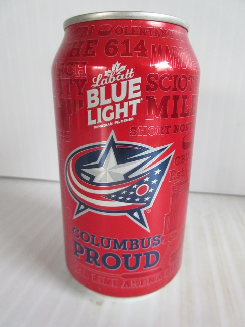 Labatt Blue Light - Columbus Blue Jackets - 'CheerstoHockey'