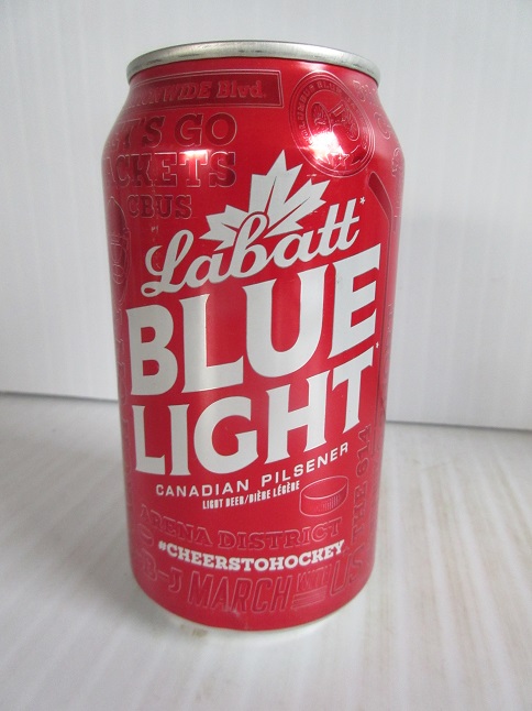 Labatt Blue Light - Columbus Blue Jackets - 'CheerstoHockey'