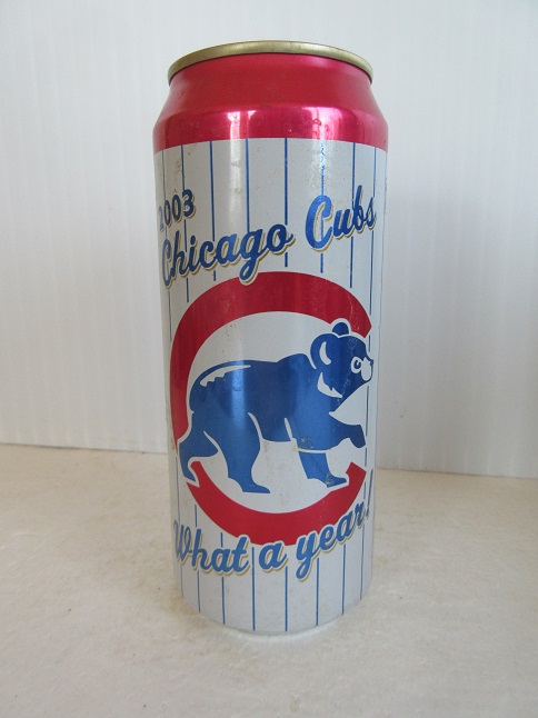 Old Style - Chicago Cubs - 2003, What a Year - 16oz