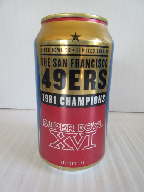 Bud Light - NFL - San Francisco 49ers 1981 Super Bowl Champions