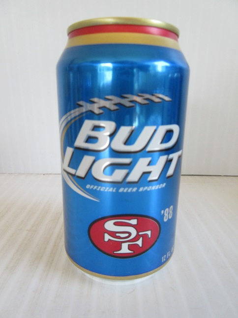 Bud Light - NFL - San Francisco 49ers 1988 Super Bowl Champions