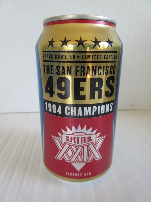 Bud Light - NFL - San Francisco 49ers 1994 Super Bowl Champions