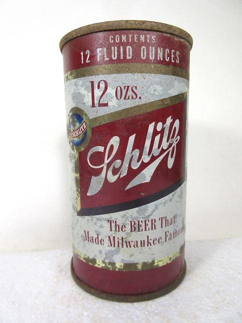 Schlitz Brewing Company : Bills Beer Cans, Flat Tops, Cone Tops, Pull ...